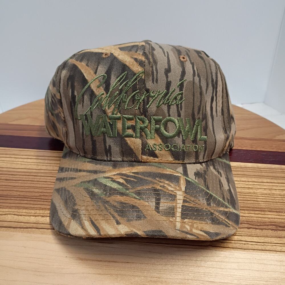 California Waterfowl Association Camouflage SnapBack Hat Duck Hunting